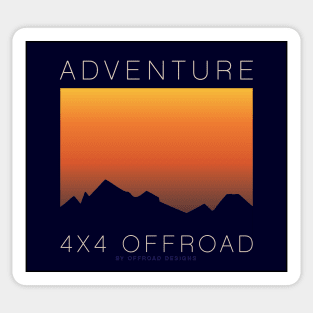 4x4 Offroad Adventure - Golden Skies Sticker